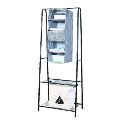 Stand Hanger Commercial Portable Clothing Garment Racks On Wheels