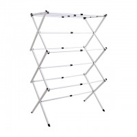 Customized Foldable 3 Tier Clothes Hanger Stand Cloth Dryer Stand Clothes Drying Rack