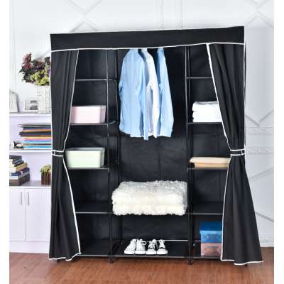 Modern Portable Large Bedroom Furniture Space Saving Closet Wardrobe