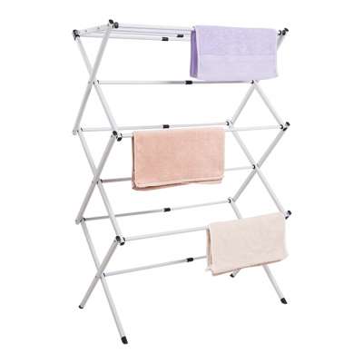 XLW-715 Iron Folding Laundry Storage Rack Clothes Drying Laundry Rack