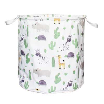 Colorful Thickened Cotton Baby 2 Bushel Kids Laundry Basket