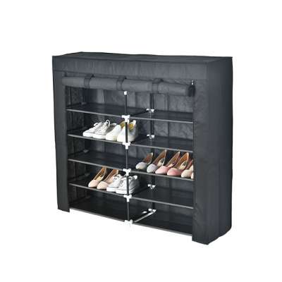 Large Capacity 6 Tier Shoe Rack Storage Cabinet Double Shoe Rack