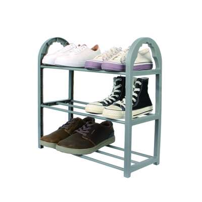 Wholesale High Quality Stocked  Low Price Portable Shoe Rack Metal Rack Shoes