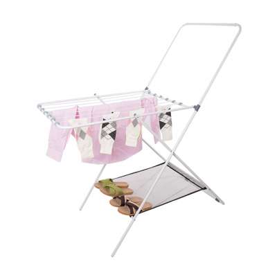 Easy To Assemble Fold Out Garden Folding Hanging Clothes Drying Rack Hanger Laundry Hanger