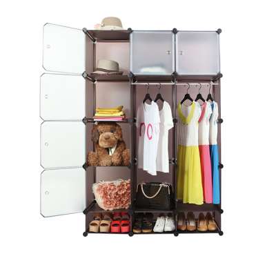 Wholesale Diy Pvc Plastic Foldable Wardrobe